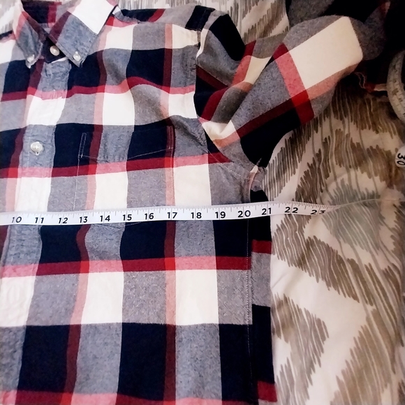 J.Crew long Sleeved checkered sz M - Picture 5 of 6
